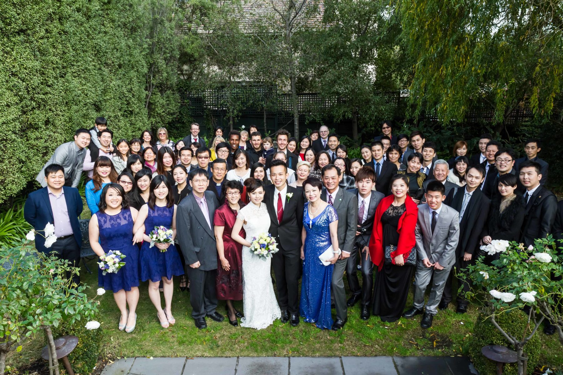 婚禮紀錄：海外婚禮紀錄團體照